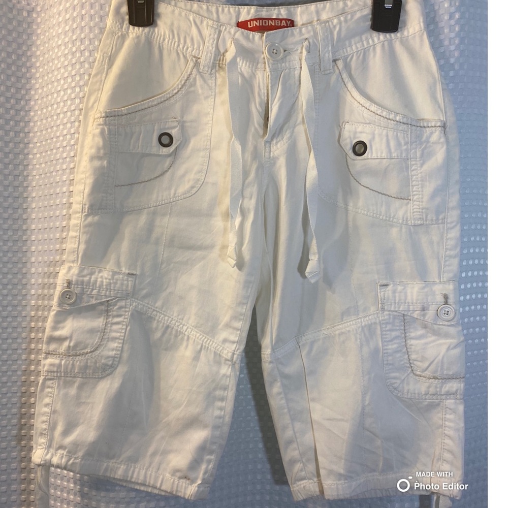 White Bermuda Shorts
